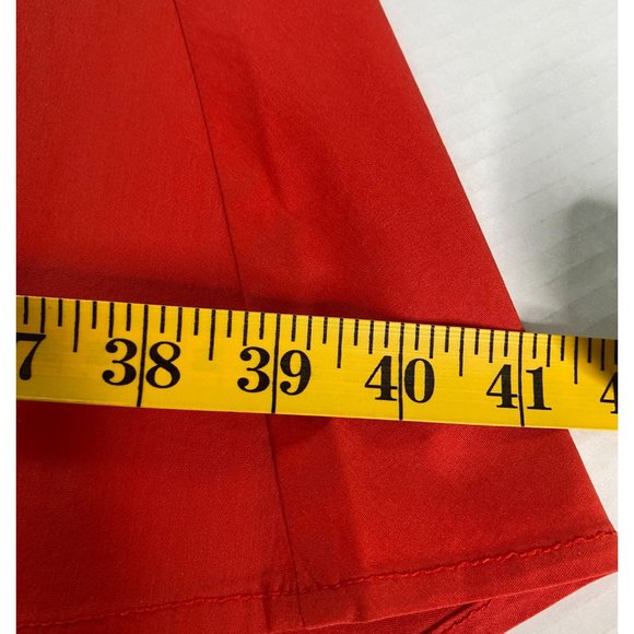 The Look Woman Orange Button Down Oversized Top Size 2X Lagenlook Quiet Luxury - Picture 7 of 8